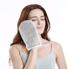 Load image into Gallery viewer, Bamboo Cleansing Mitts and Cloud